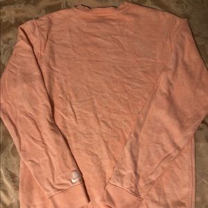 AUTHENTIC NIKE MEN PINK SWEATSHIRT
